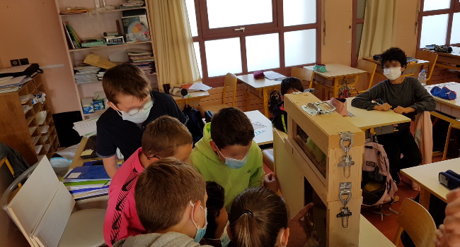 ateliers pédagogiques à l'école